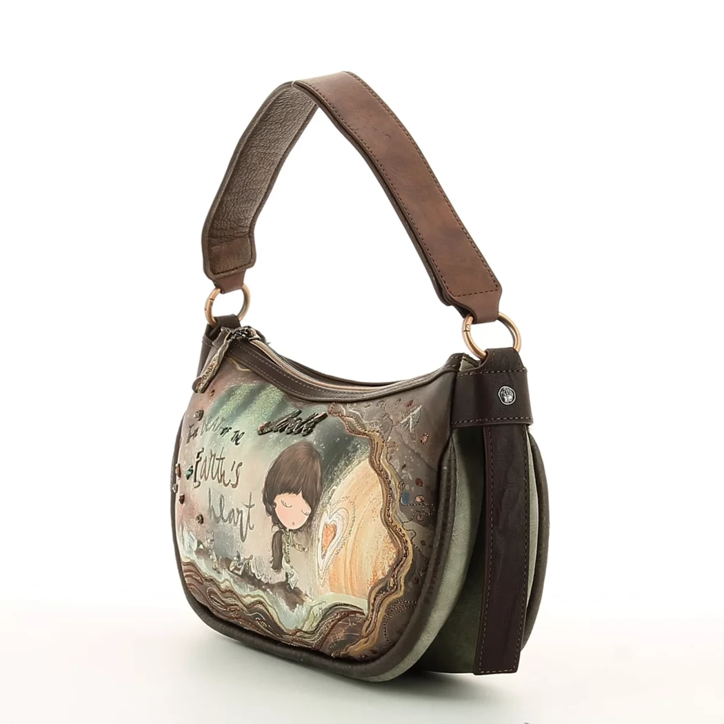 Image (3) de la chaussures Anekke - Sacs à main Marron en Cuir synthétique