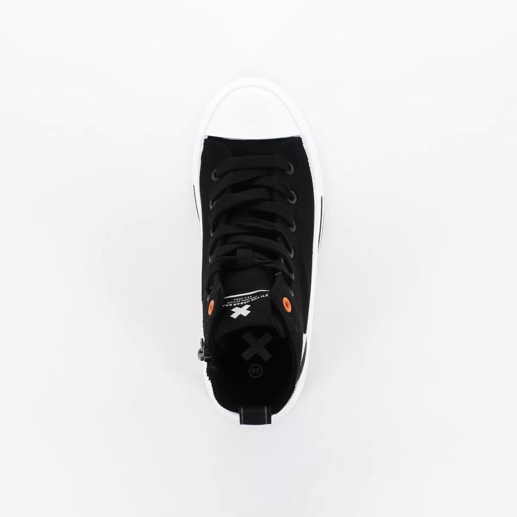 Image (6) de la chaussures Xti - Baskets Noir en Textile