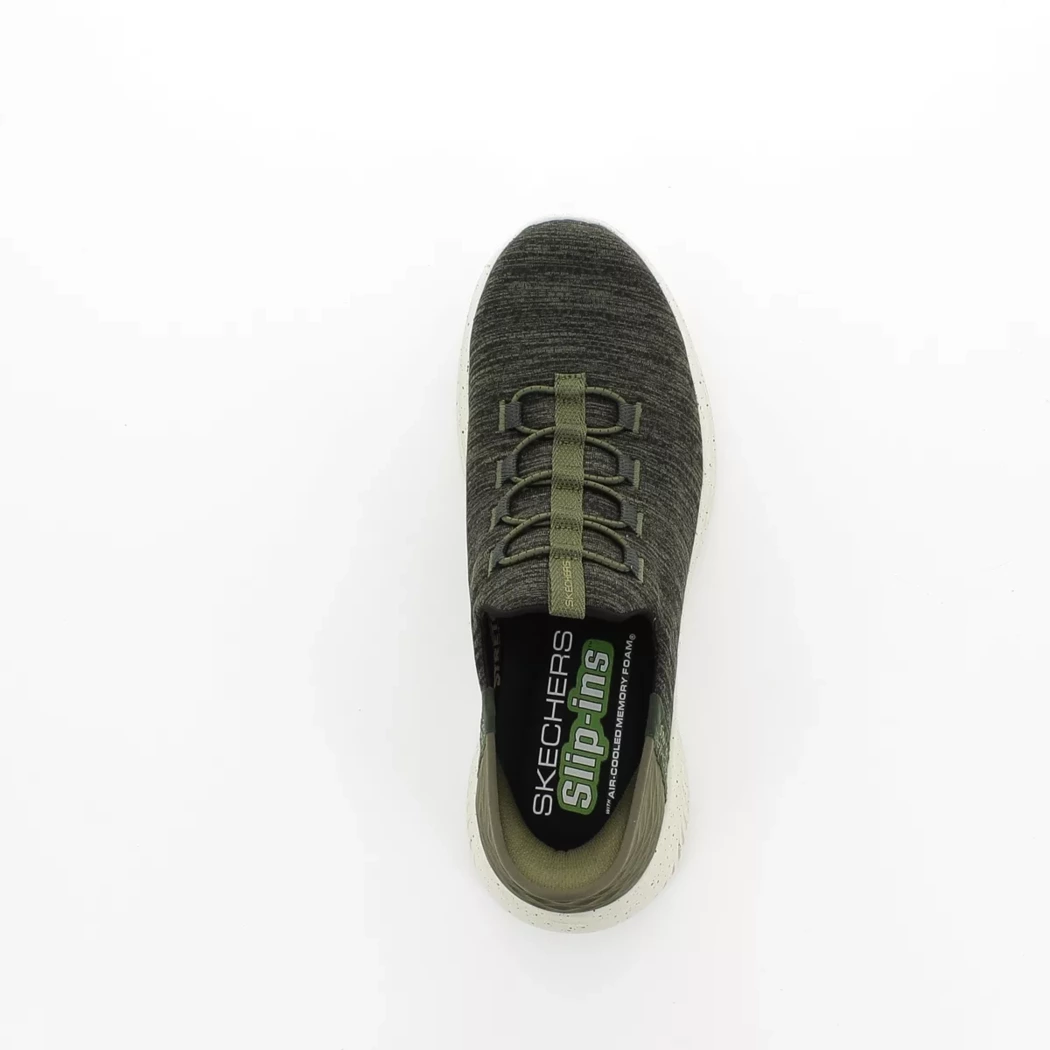 Image (6) de la chaussures Skechers - Baskets Vert en Textile