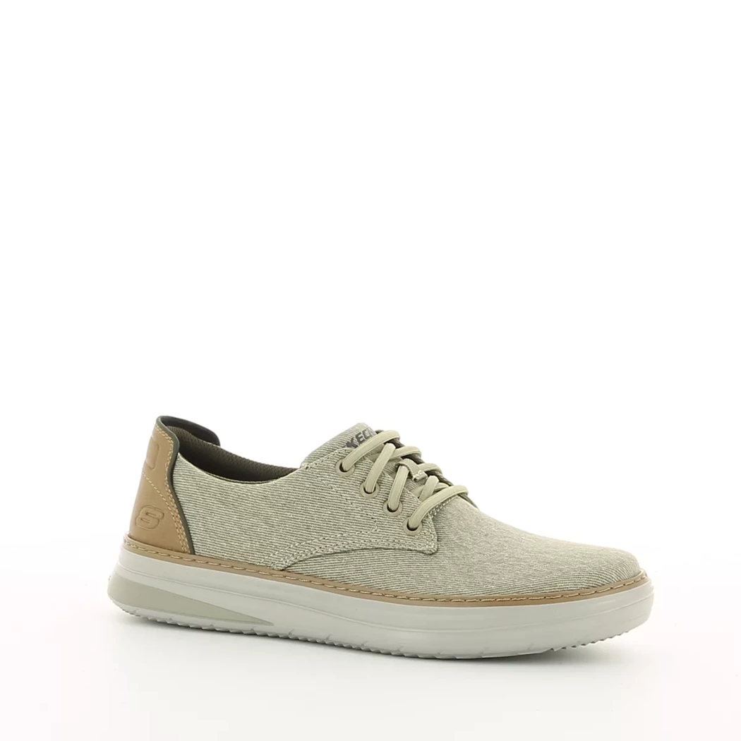 Image (1) de la chaussures Skechers - Baskets Taupe en Textile