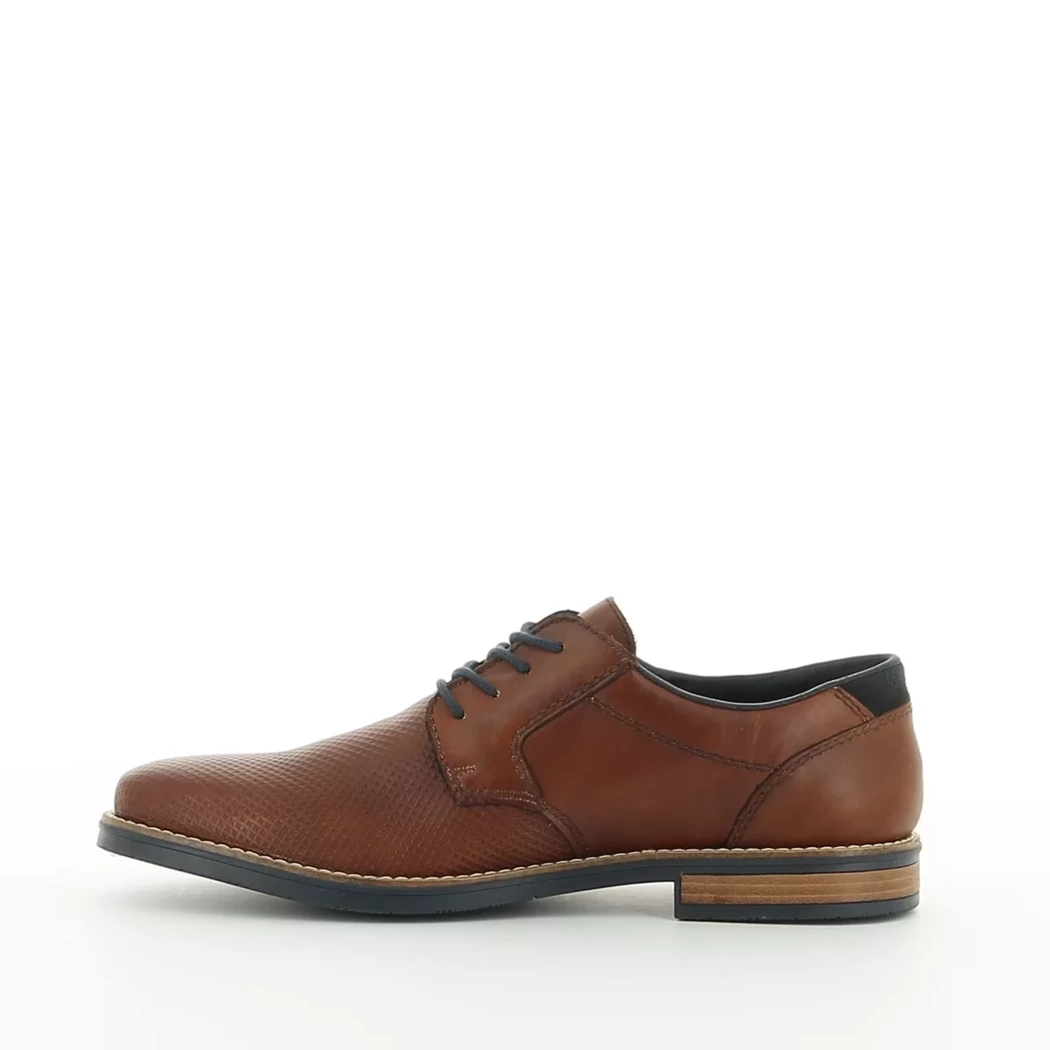 Image (4) de la chaussures Rieker - Chaussures à lacets Cuir naturel / Cognac en Cuir