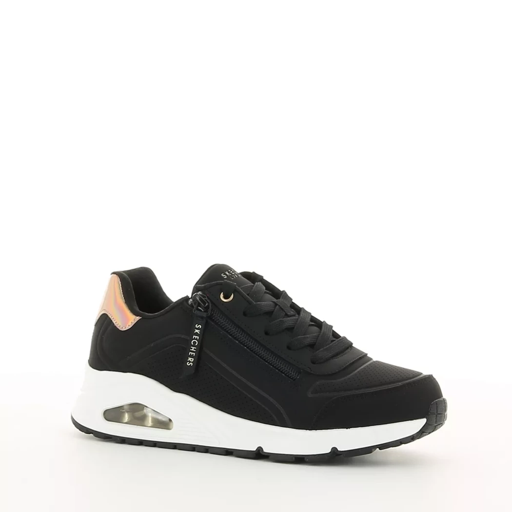 Image (1) de la chaussures Skechers - Baskets Noir en Cuir synthétique