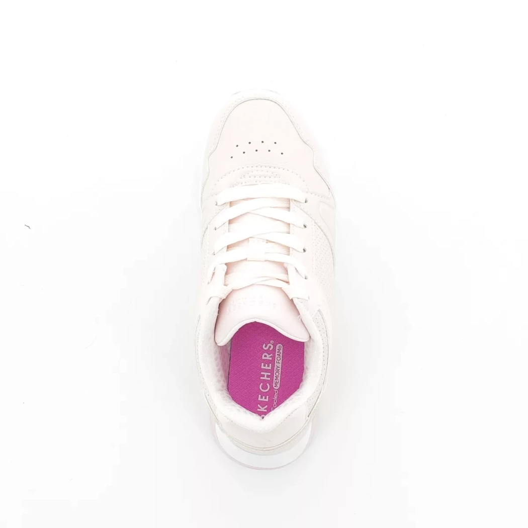 Image (6) de la chaussures Skechers - Baskets Rose en Cuir synthétique