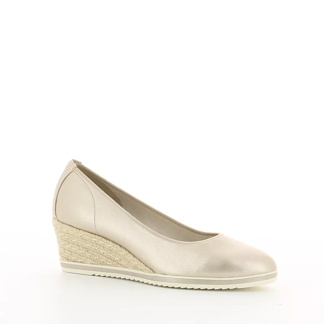 Image (1) de la chaussures Tamaris - Escarpins Or / Bronze / Platine en Cuir synthétique