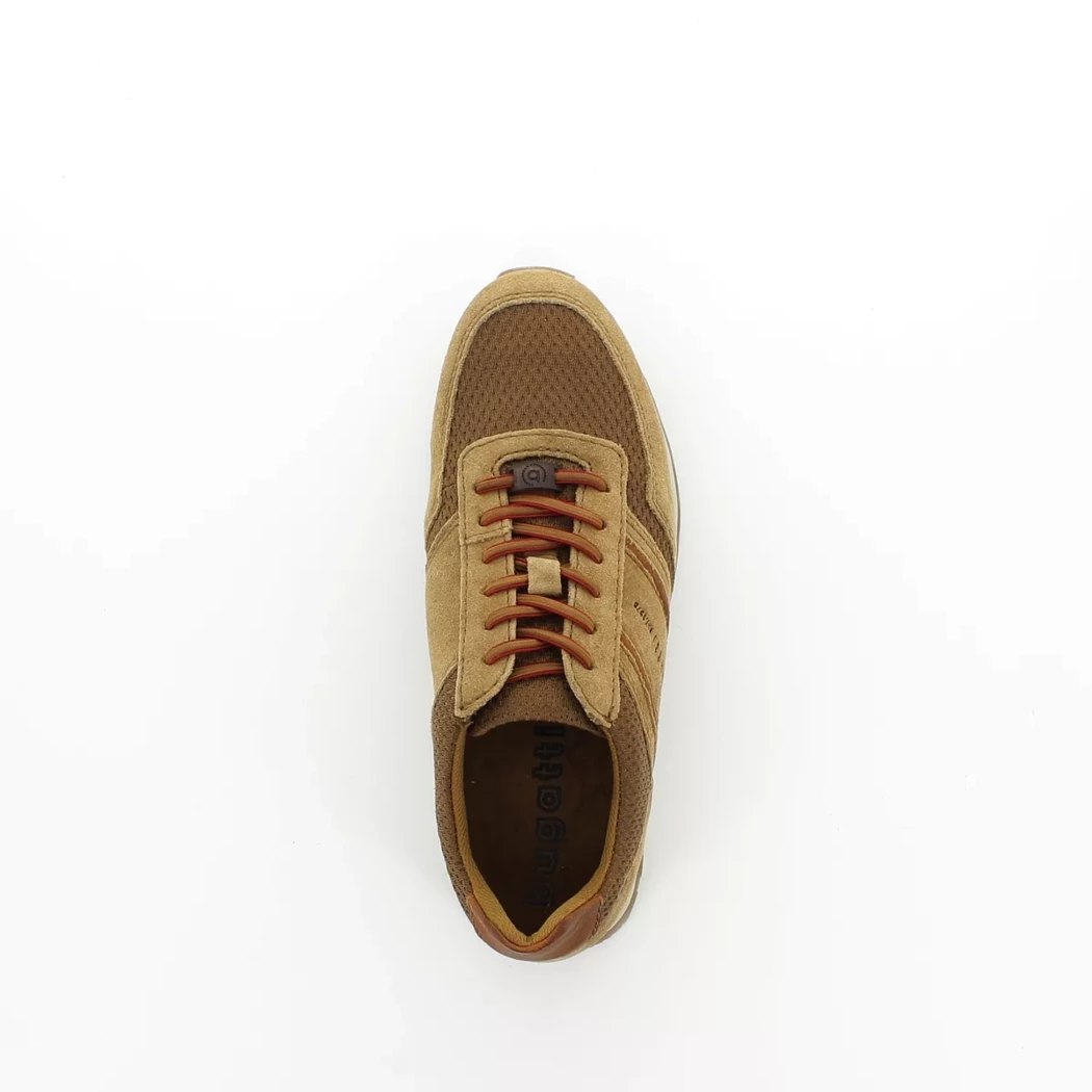 Image (6) de la chaussures Bugatti - Baskets Cuir naturel / Cognac en Cuir nubuck
