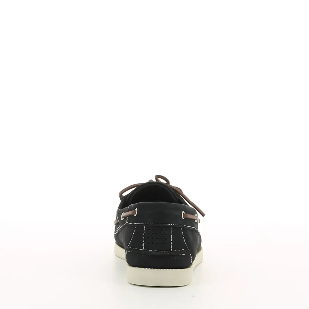 Image (3) de la chaussures Tbs - Chaussures bateau Bleu en Cuir nubuck