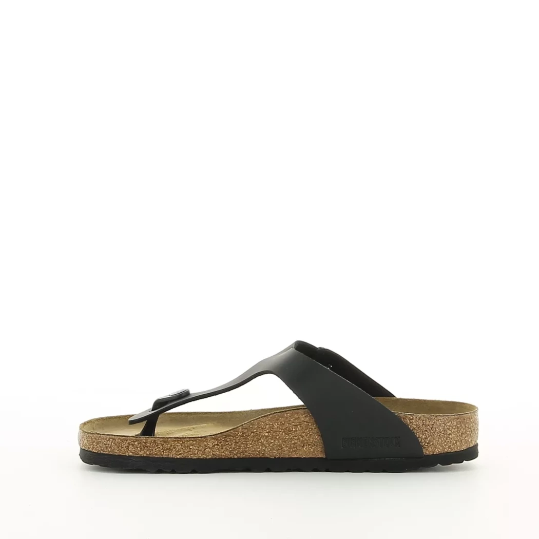 Image (4) de la chaussures Birkenstock - Mules et Sabots Noir en Cuir synthétique