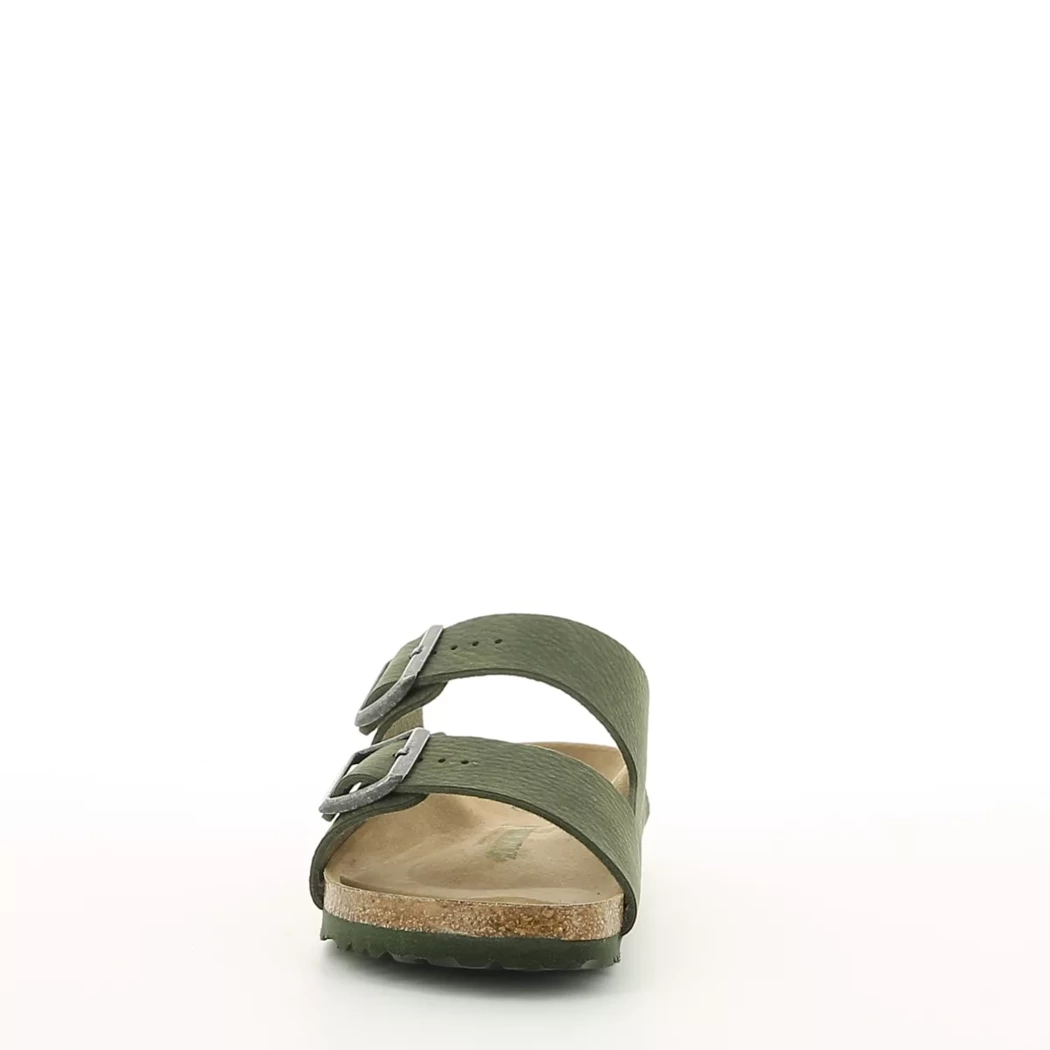 Image (5) de la chaussures Birkenstock - Mules et Sabots Vert en Cuir synthétique
