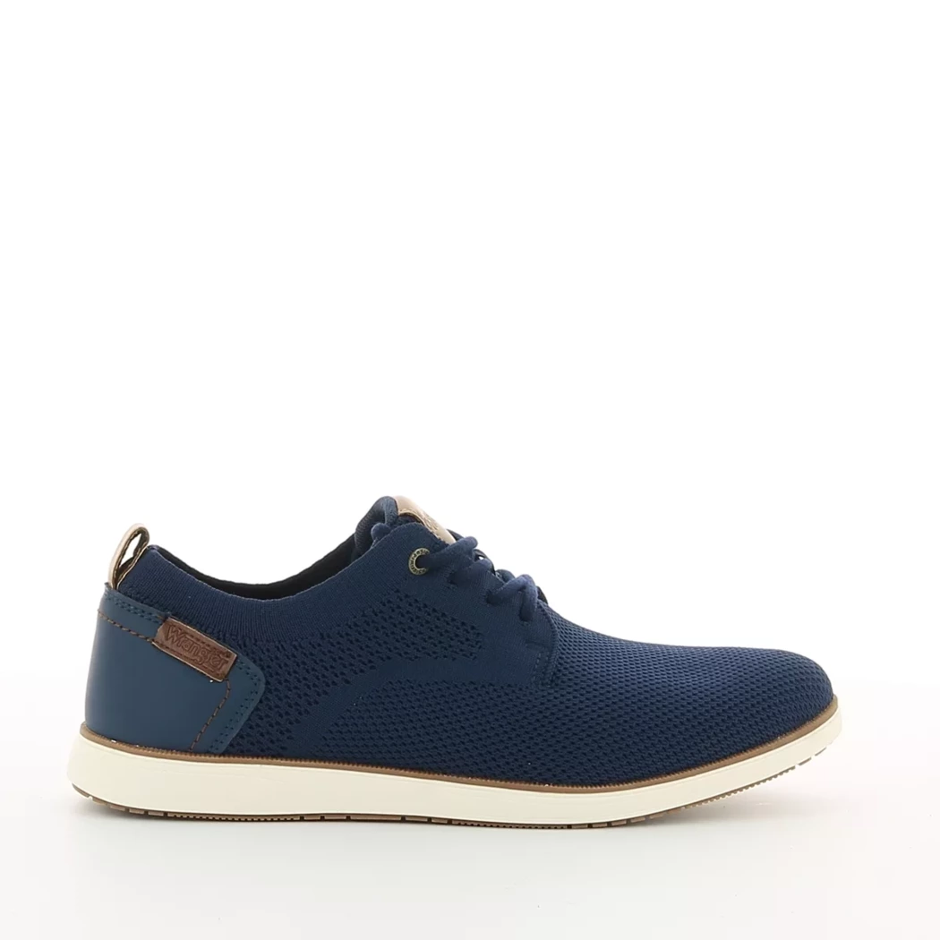 Image (2) de la chaussures Wrangler - Baskets Bleu en Textile