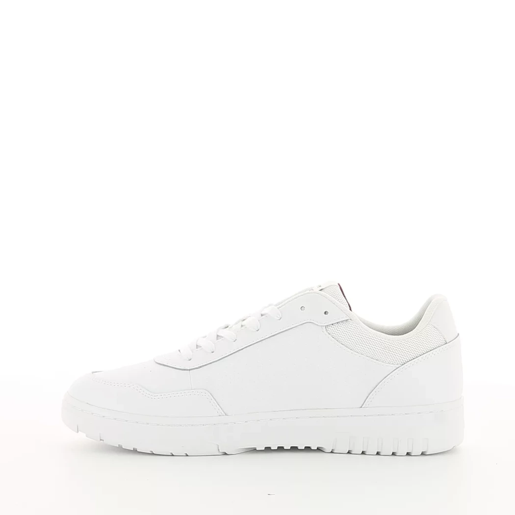 Image (4) de la chaussures Tommy Hilfiger - Baskets Blanc en Cuir