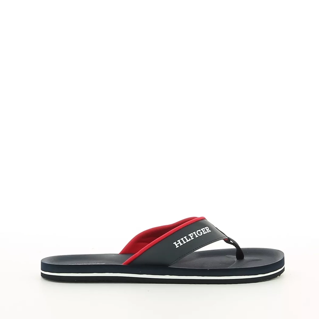 Image (2) de la chaussures Tommy Hilfiger - Mules et Sabots Bleu en Textile