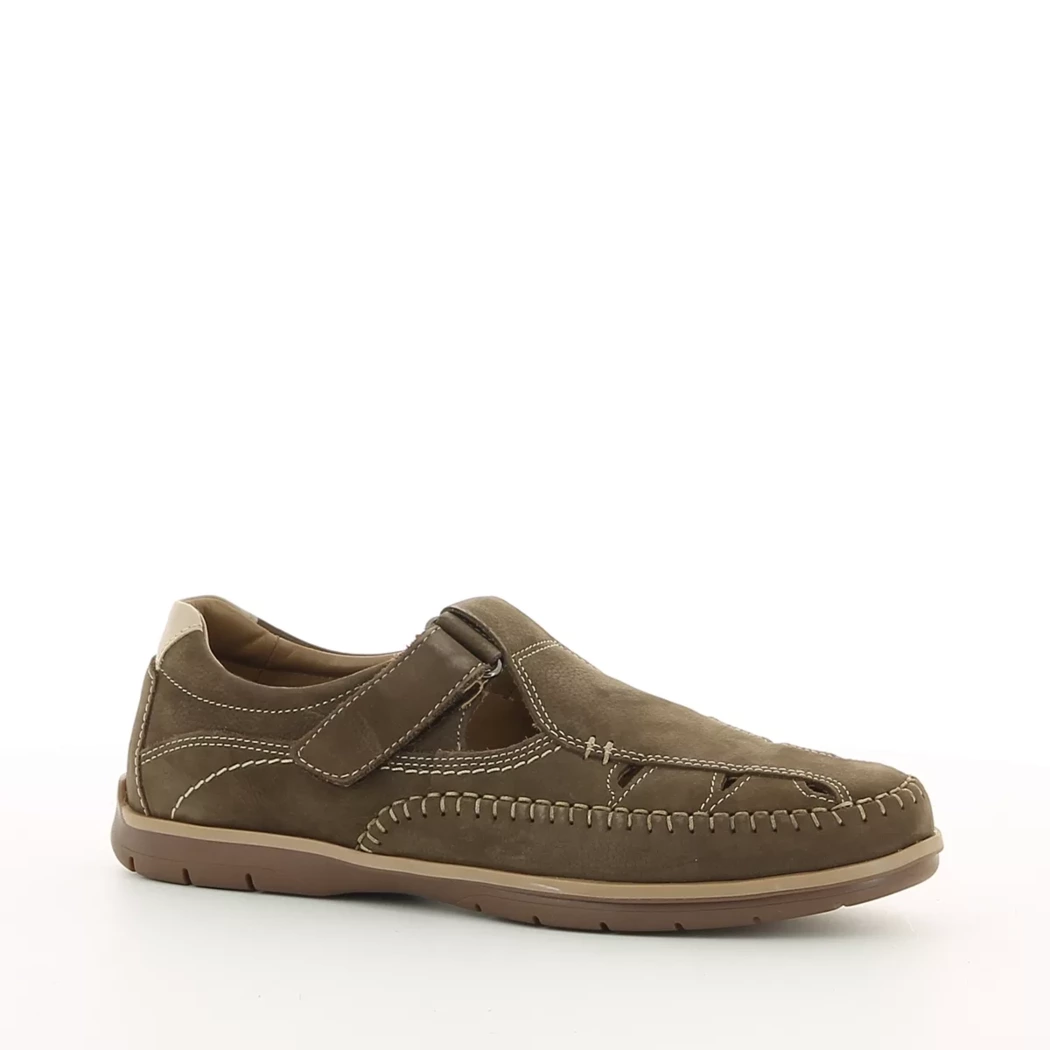 Image (1) de la chaussures Off Shore - Sandales et Nu-Pieds Taupe en Cuir