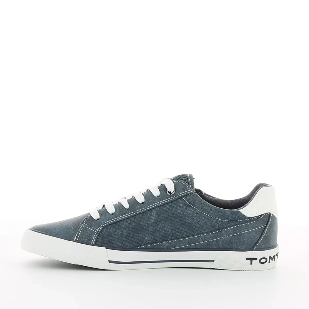 Image (4) de la chaussures Tom Tailor - Baskets Bleu en Cuir synthétique