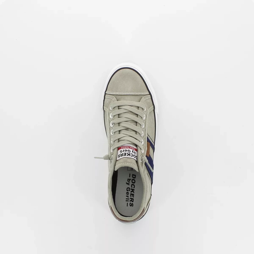Image (6) de la chaussures Dockers - Baskets Beige en Textile