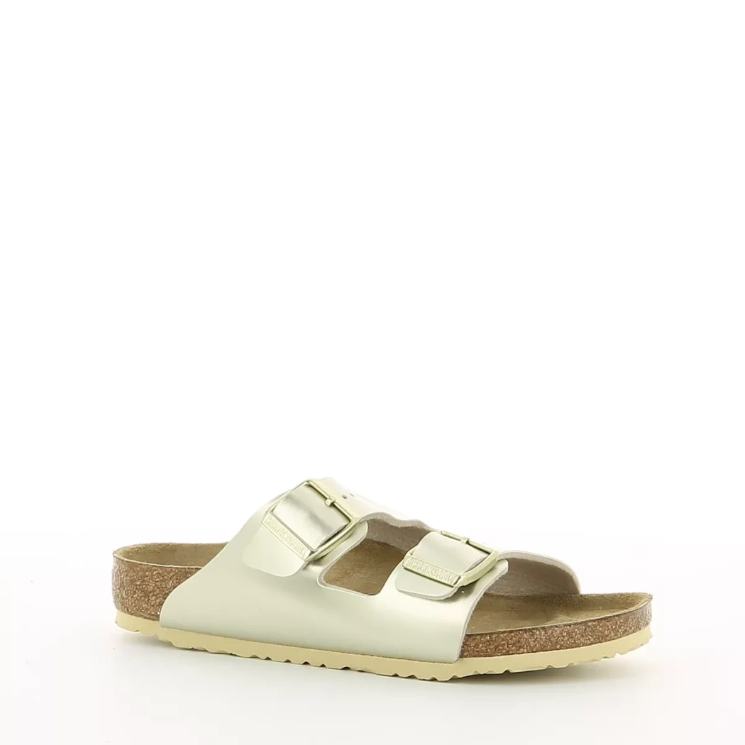 Image (1) de la chaussures Birkenstock - Mules et Sabots Or / Bronze / Platine en Cuir synthétique