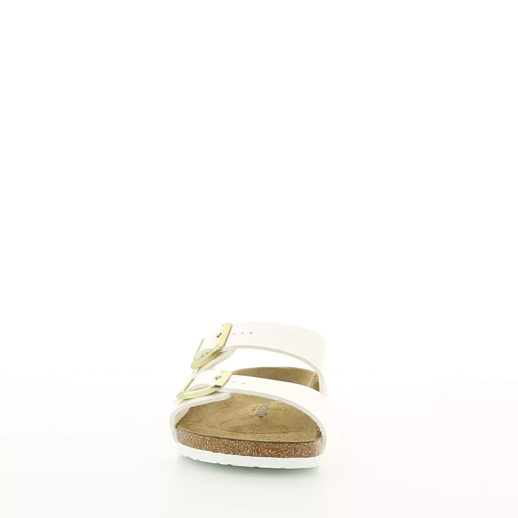 Image (5) de la chaussures Birkenstock - Mules et Sabots Blanc en Cuir synthétique