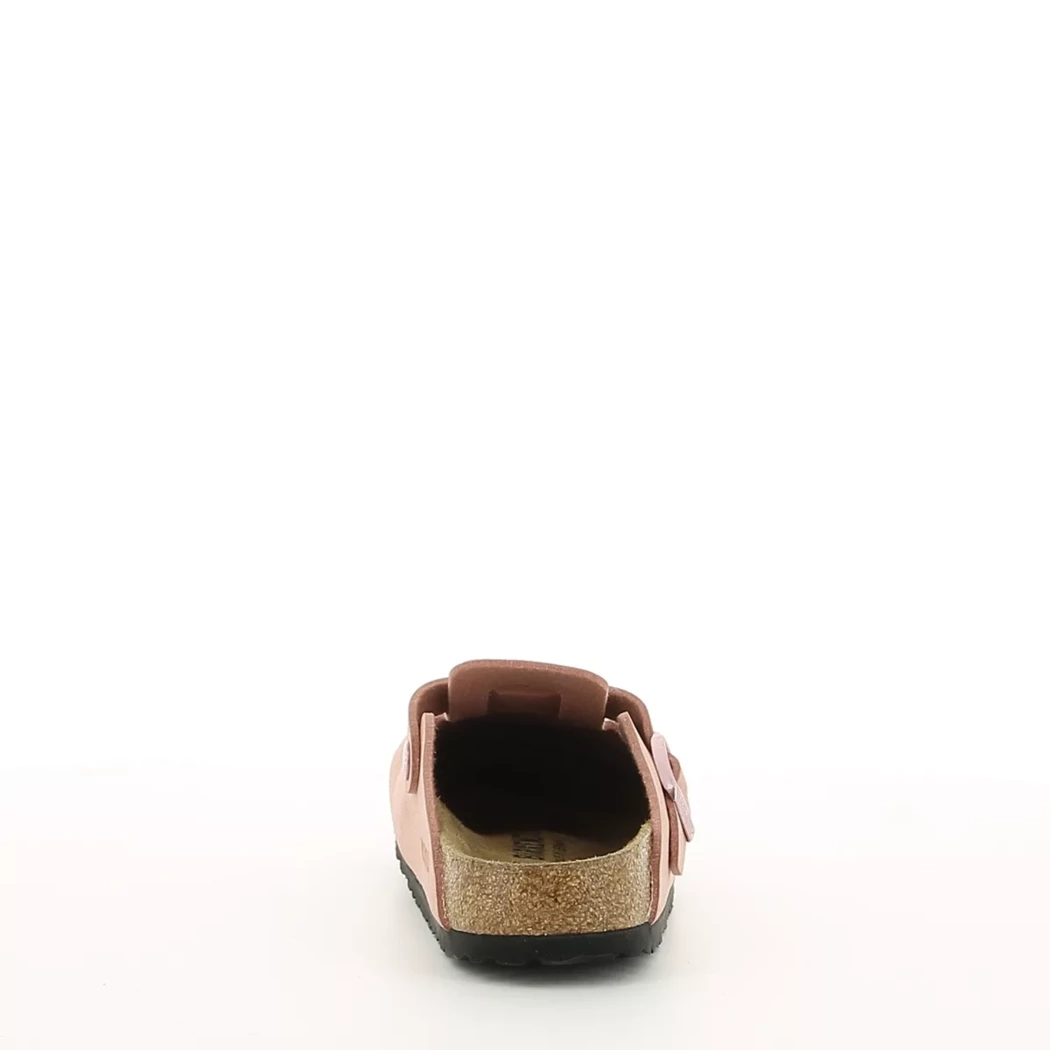 Image (3) de la chaussures Birkenstock - Mules et Sabots Rose en Cuir synthétique