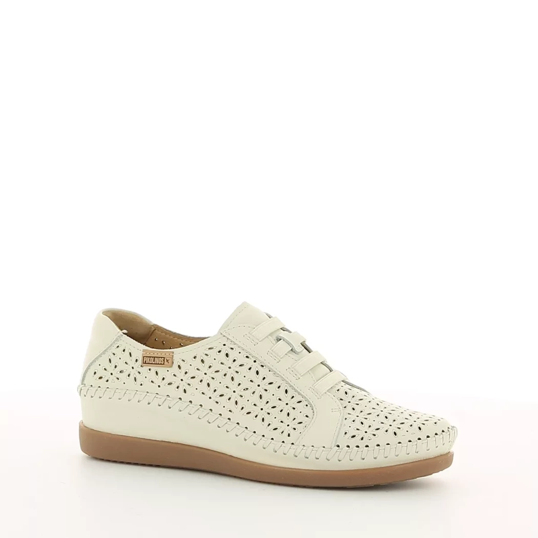 Image (1) de la chaussures Pikolinos - Baskets Beige en Cuir