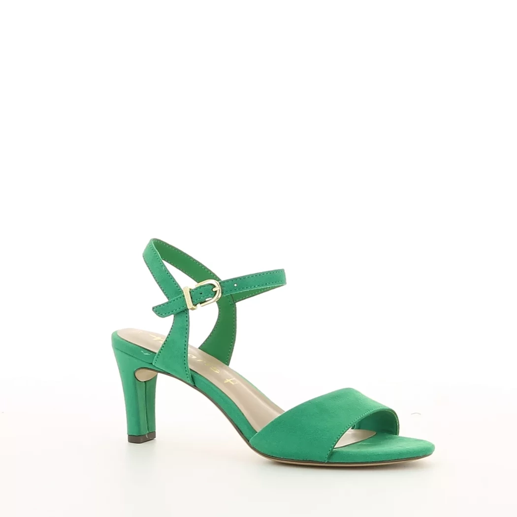 Image (1) de la chaussures Tamaris - Sandales et Nu-Pieds Vert en Cuir synthétique