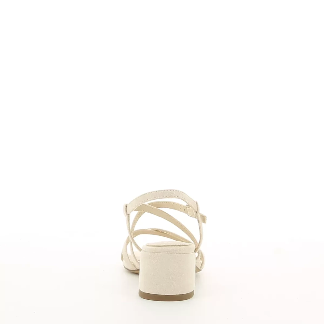 Image (3) de la chaussures Tamaris - Sandales et Nu-Pieds Beige en Cuir synthétique