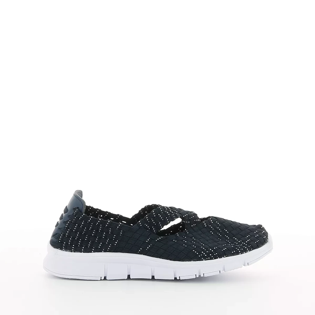 Image (2) de la chaussures New Run - Ballerines Bleu en Textile