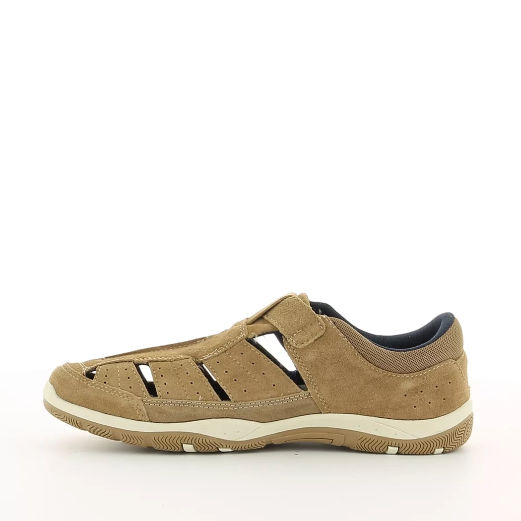 Image (4) de la chaussures Atlas - Sandales et Nu-Pieds Taupe en Cuir