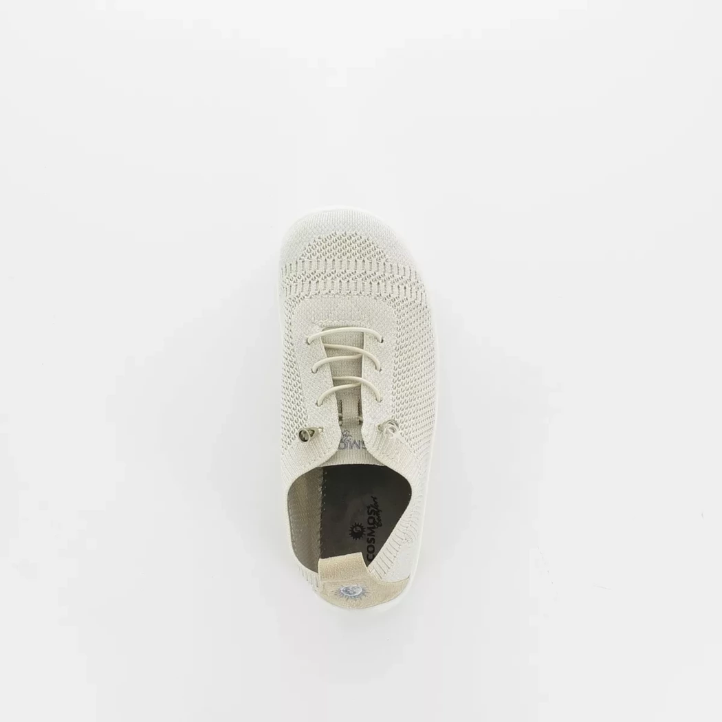 Image (6) de la chaussures Cosmos Comfort - Baskets Beige en Textile