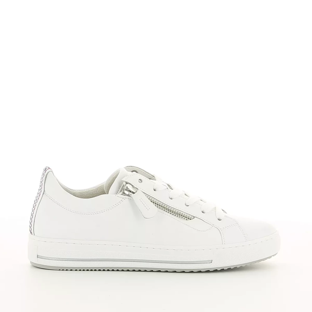 Image (2) de la chaussures Gabor - Baskets Blanc en Cuir