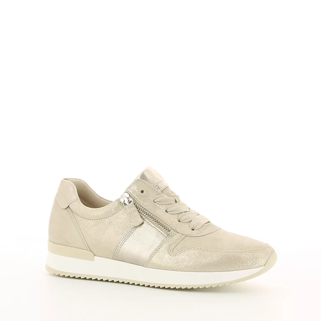 Image (1) de la chaussures Gabor - Baskets Taupe en Cuir nubuck