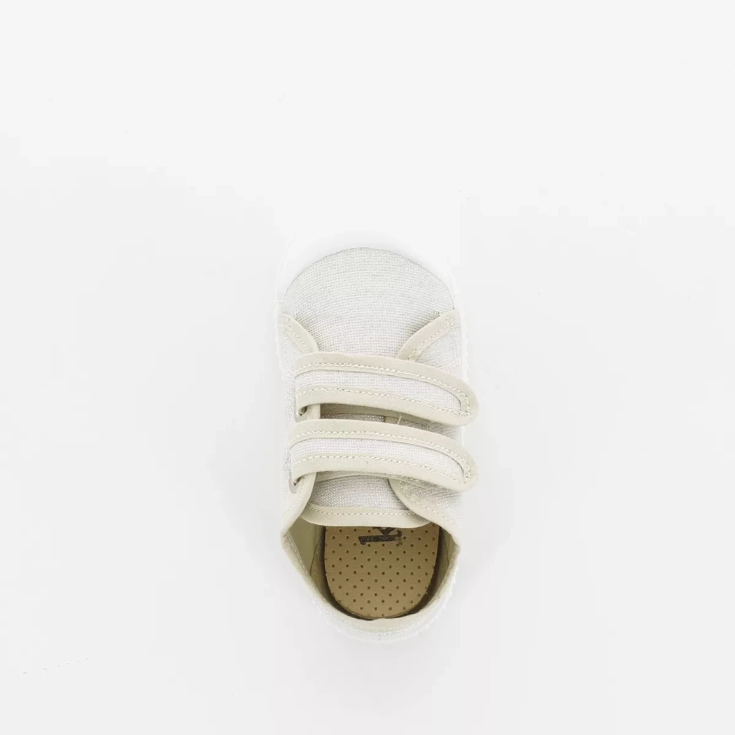 Image (6) de la chaussures Kmins - Baskets Beige en Textile