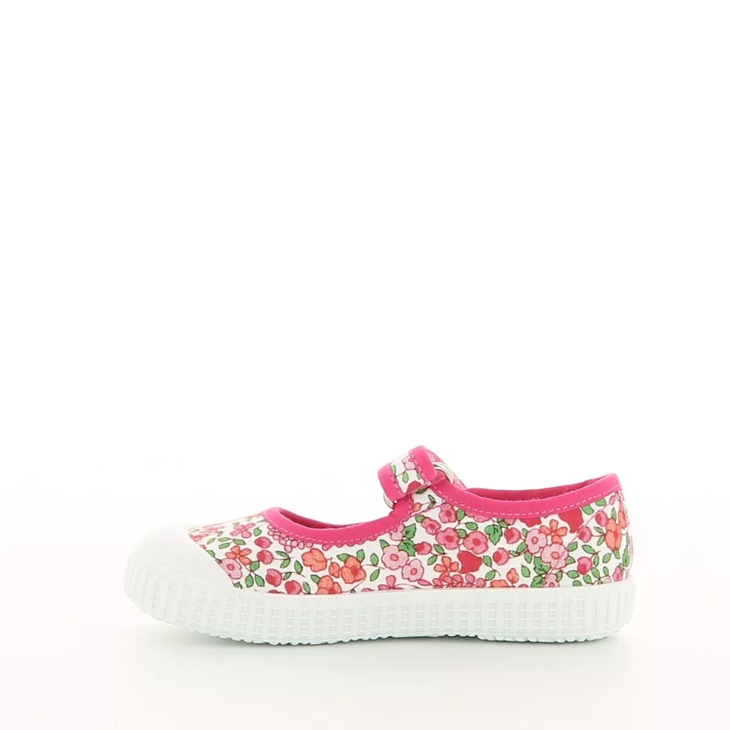Image (4) de la chaussures Kmins - Ballerines Rose en Textile