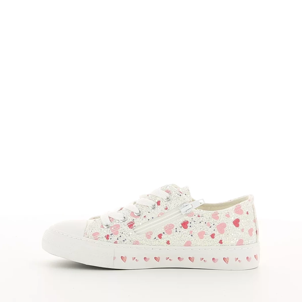 Image (4) de la chaussures Pretty Stories - Baskets Argent en Textile