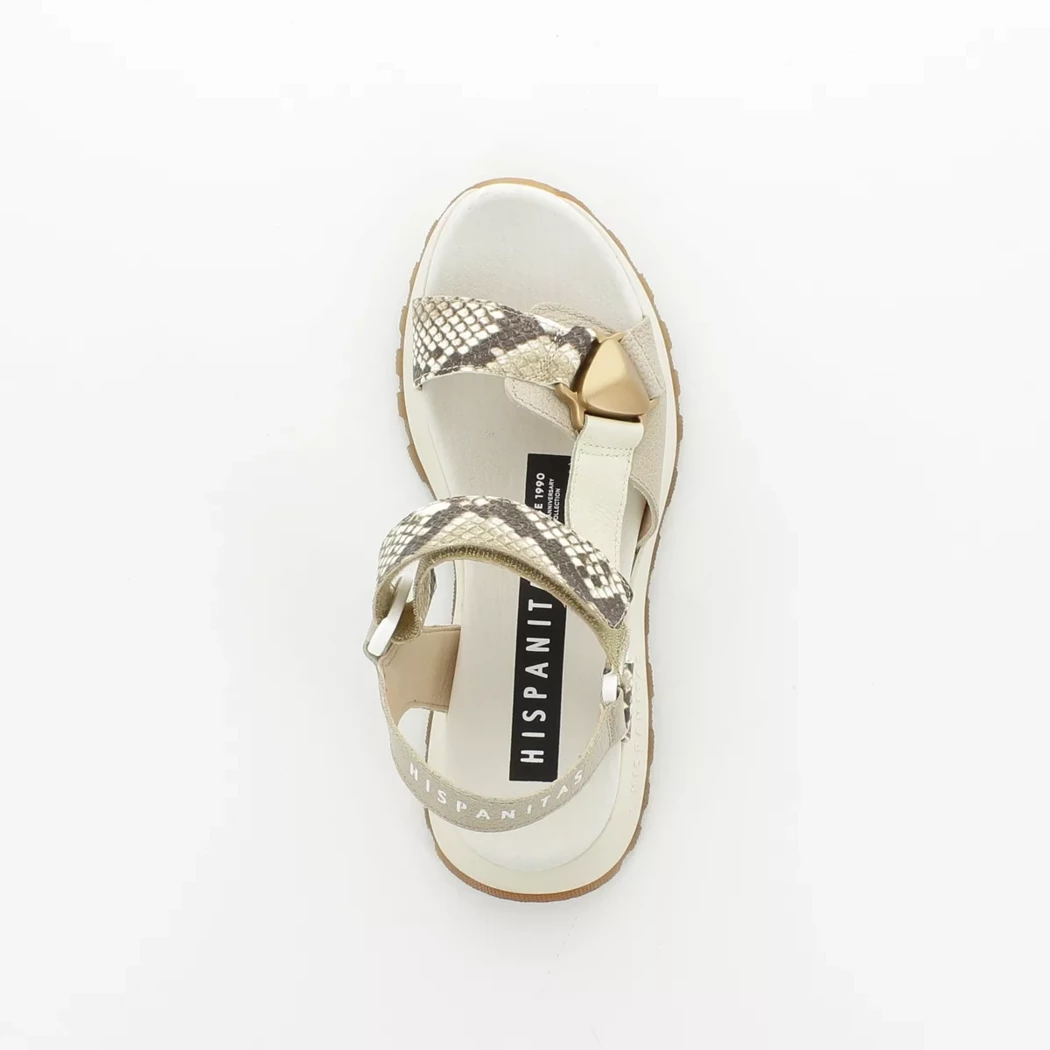 Image (6) de la chaussures Hispanitas - Sandales et Nu-Pieds Beige en Cuir