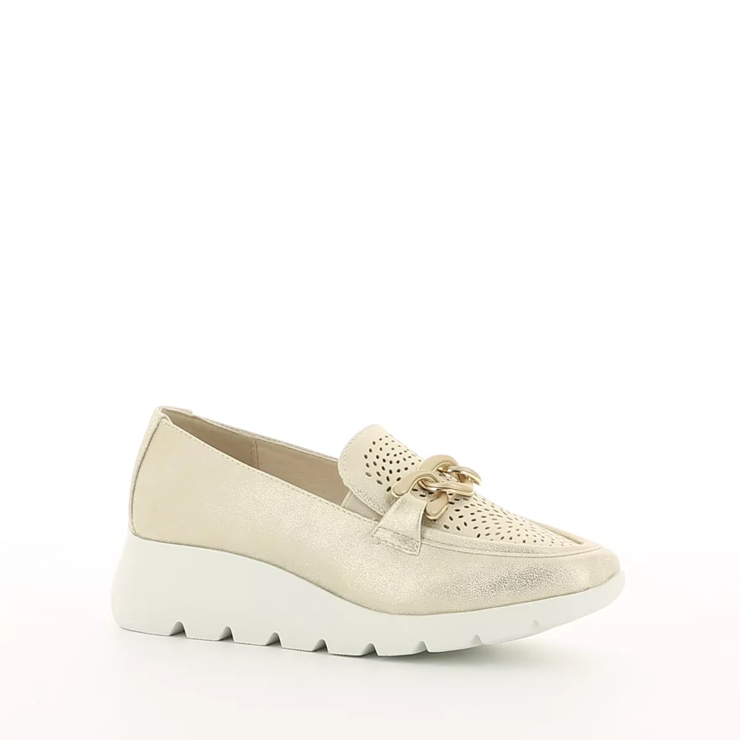 Image (1) de la chaussures Amarpies - Mocassins Or / Bronze / Platine en Cuir synthétique