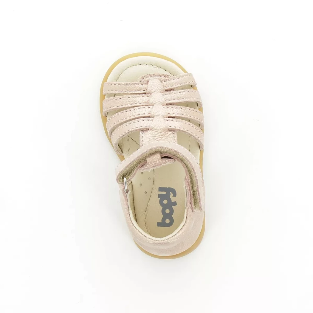 Image (6) de la chaussures Bopy - Sandales et Nu-Pieds Rose en Cuir