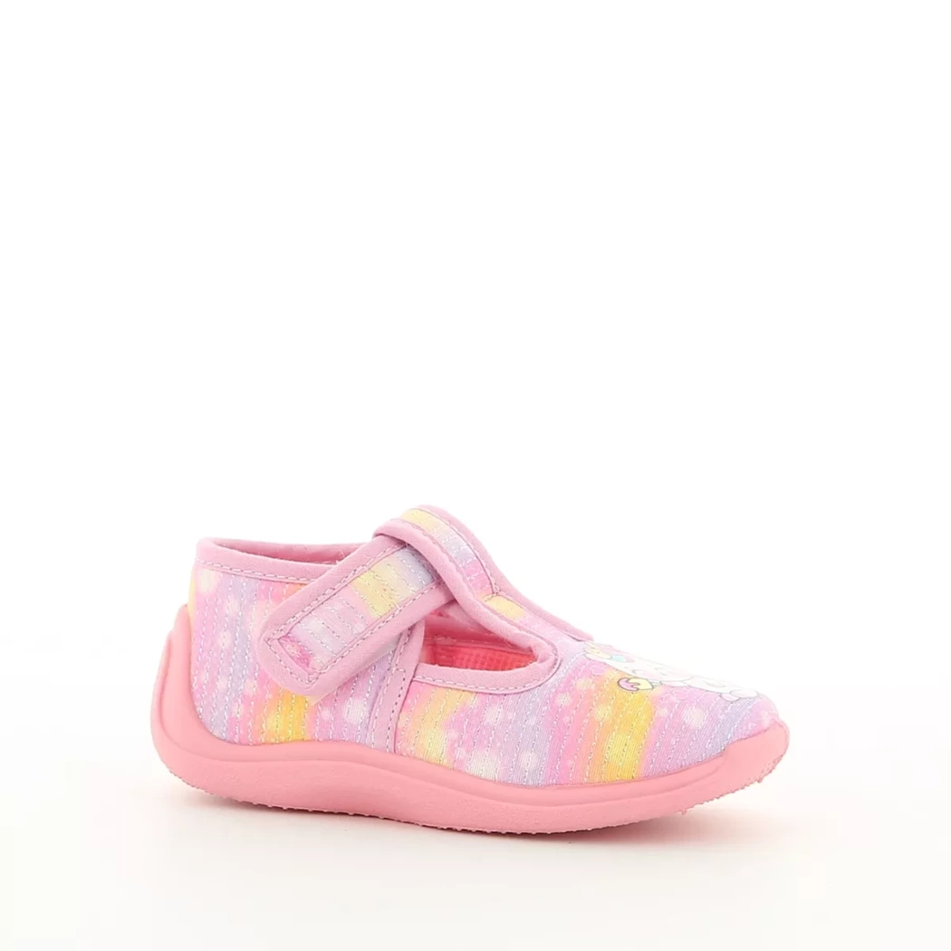 Image (1) de la chaussures Bossi - Pantoufles et Chaussons Rose en Textile