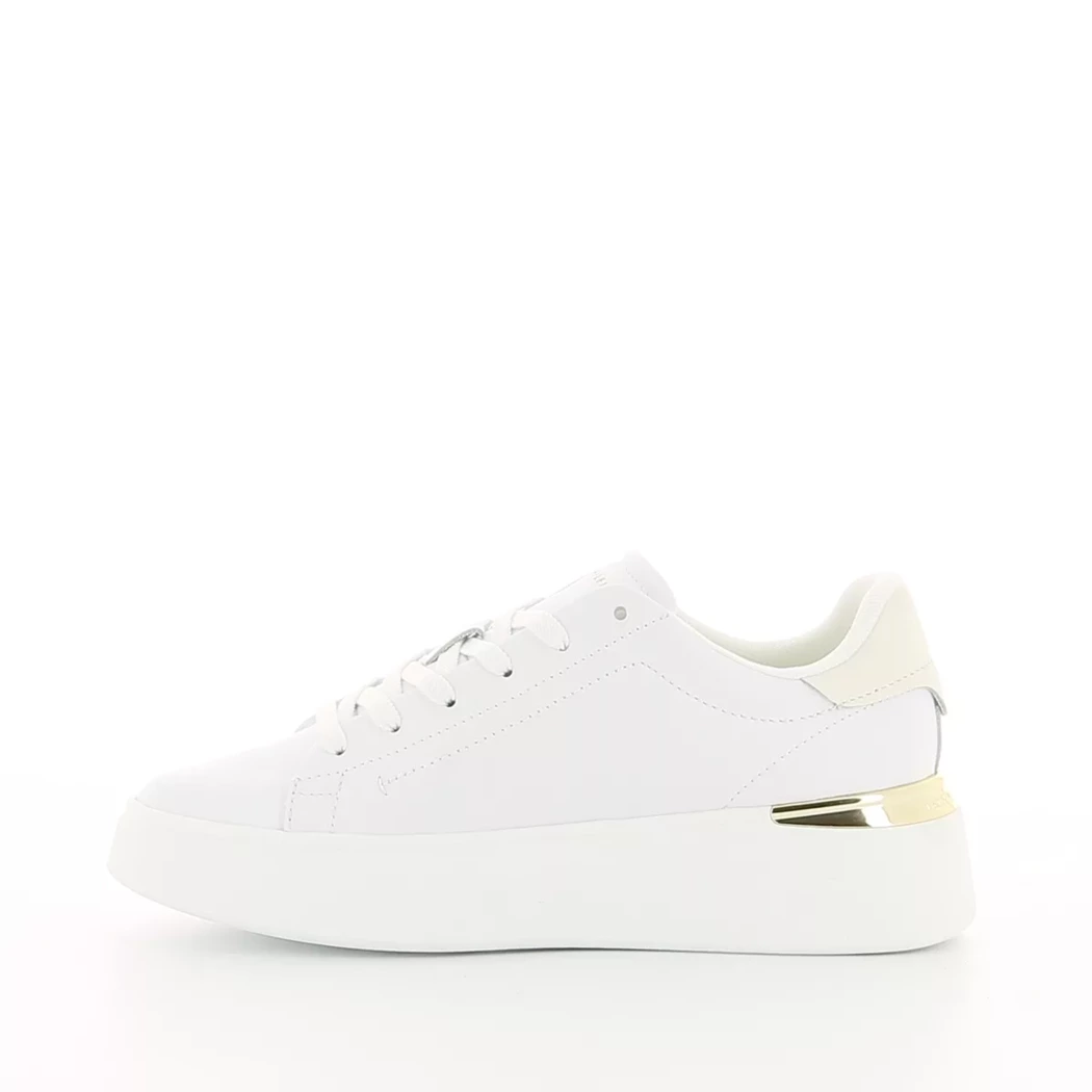 Image (4) de la chaussures Tommy Hilfiger - Baskets Blanc en Cuir