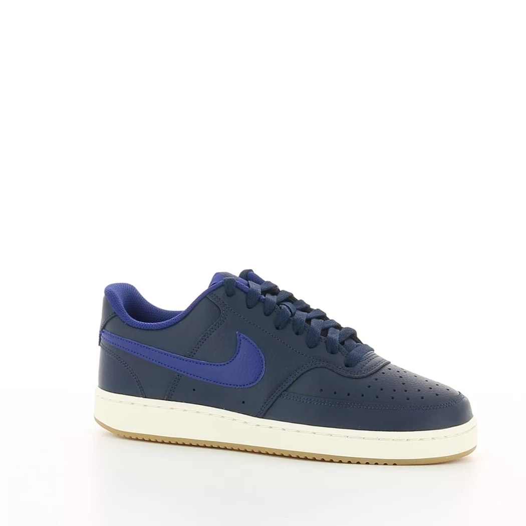 Image (1) de la chaussures Nike - Baskets Bleu en Cuir synthétique