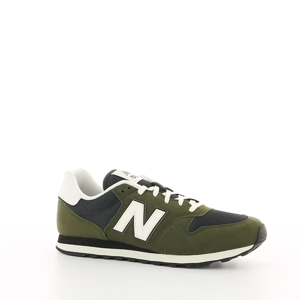 Image (1) de la chaussures New Balance - Baskets Vert en Cuir nubuck