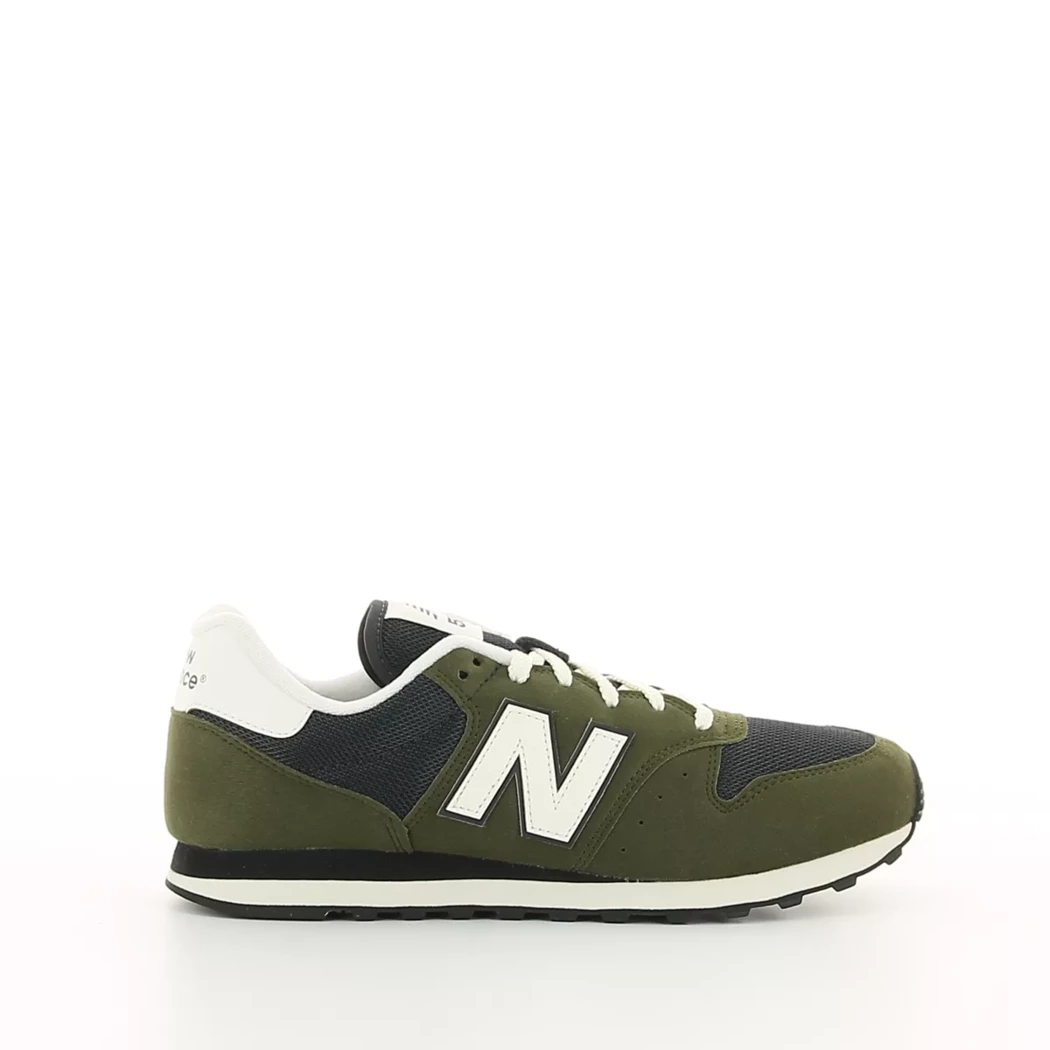 Image (2) de la chaussures New Balance - Baskets Vert en Cuir nubuck