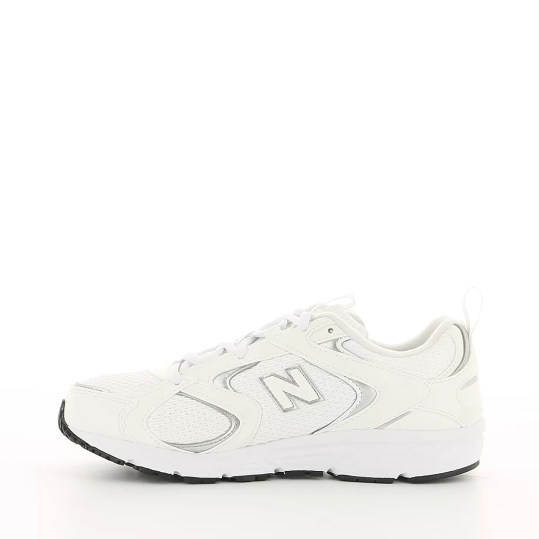 Image (4) de la chaussures New Balance - Baskets Blanc en Cuir synthétique