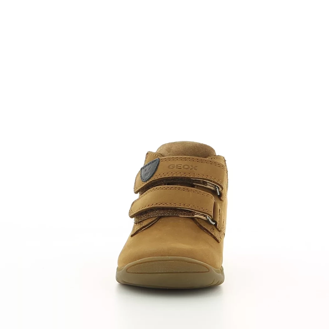 Image (5) de la chaussures Geox - Bottines Cuir naturel / Cognac en Cuir nubuck