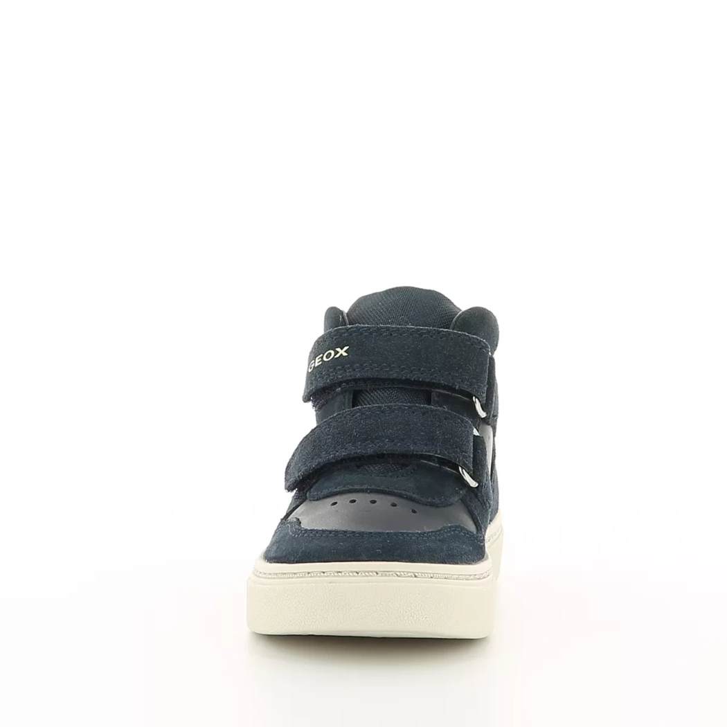 Image (5) de la chaussures Geox - Bottines Bleu en Cuir nubuck