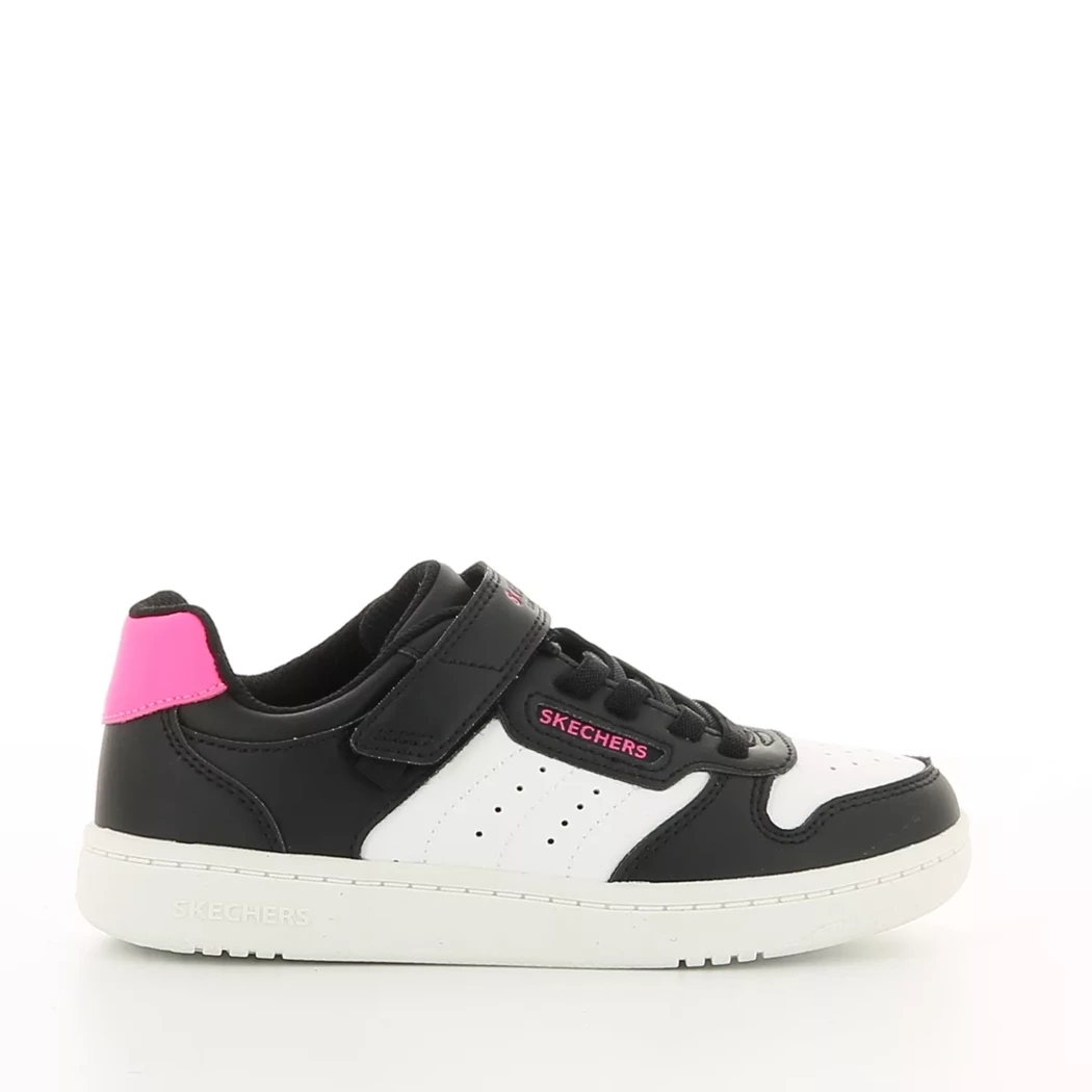 Image (2) de la chaussures Skechers - Baskets Noir en Cuir synthétique