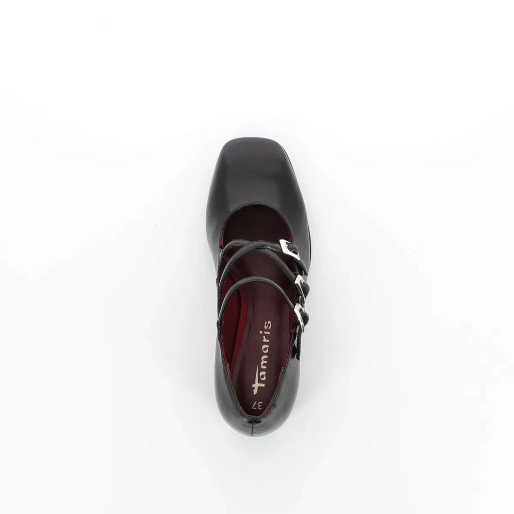 Image (6) de la chaussures Tamaris - Escarpins Noir en Cuir synthétique