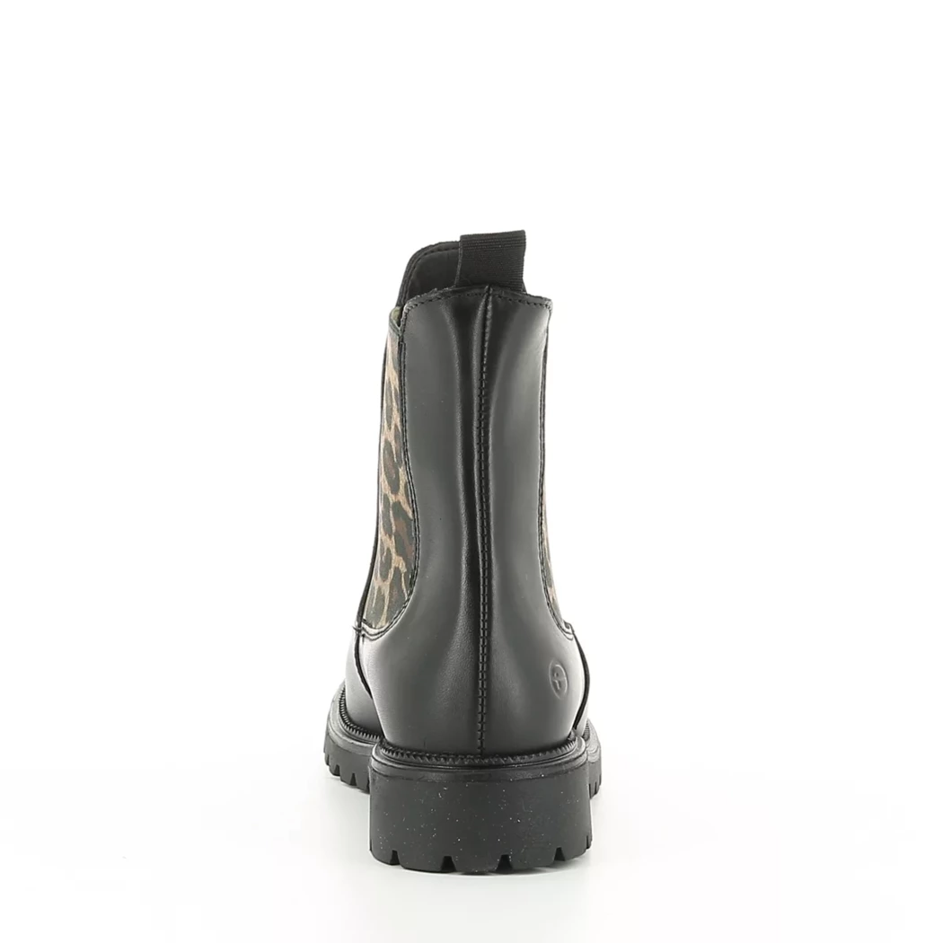 Image (3) de la chaussures Tamaris - Boots Noir en Cuir