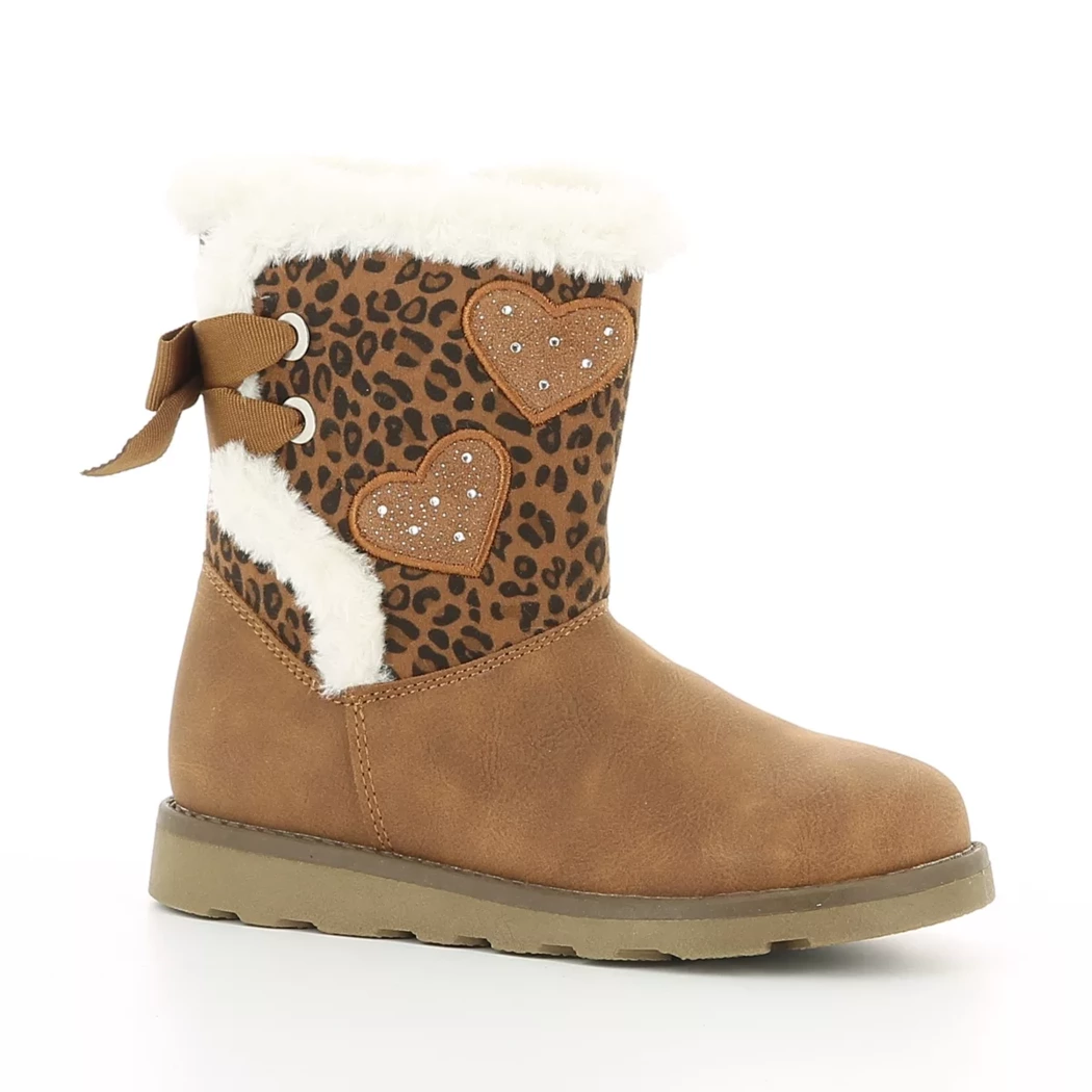 Image (1) de la chaussures Divina - Boots Cuir naturel / Cognac en Cuir synthétique