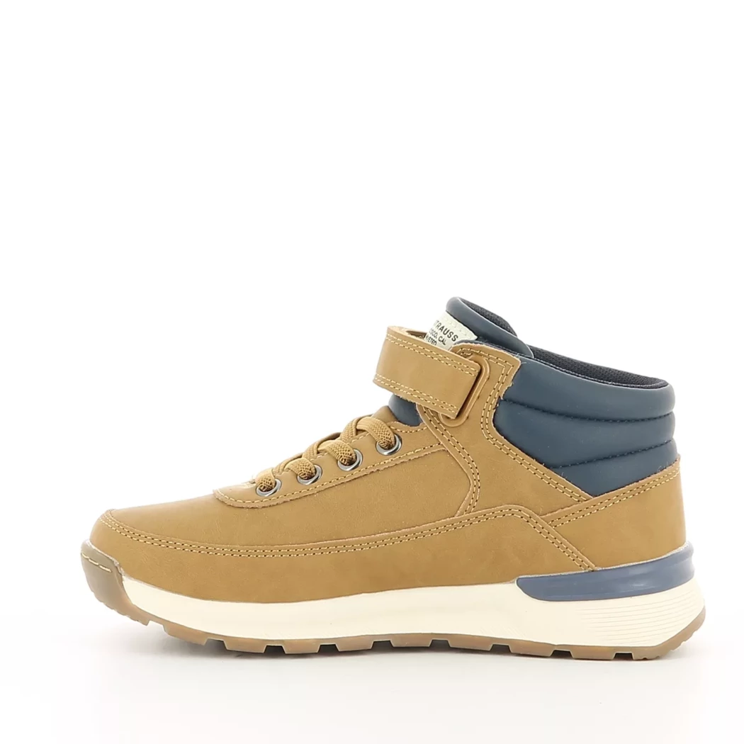 Image (4) de la chaussures Levi's - Bottines Cuir naturel / Cognac en Cuir synthétique