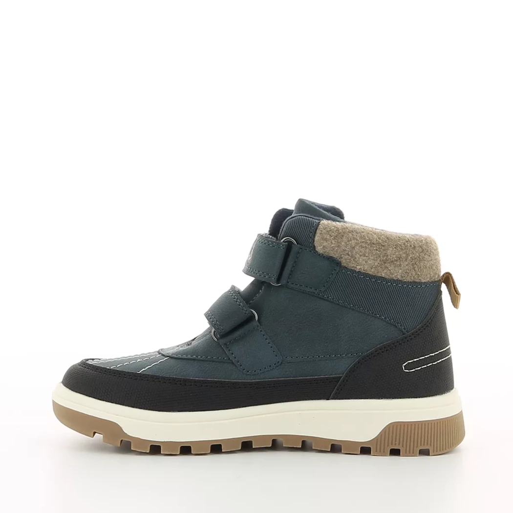 Image (4) de la chaussures Wipop - Bottines Bleu en Cuir synthétique