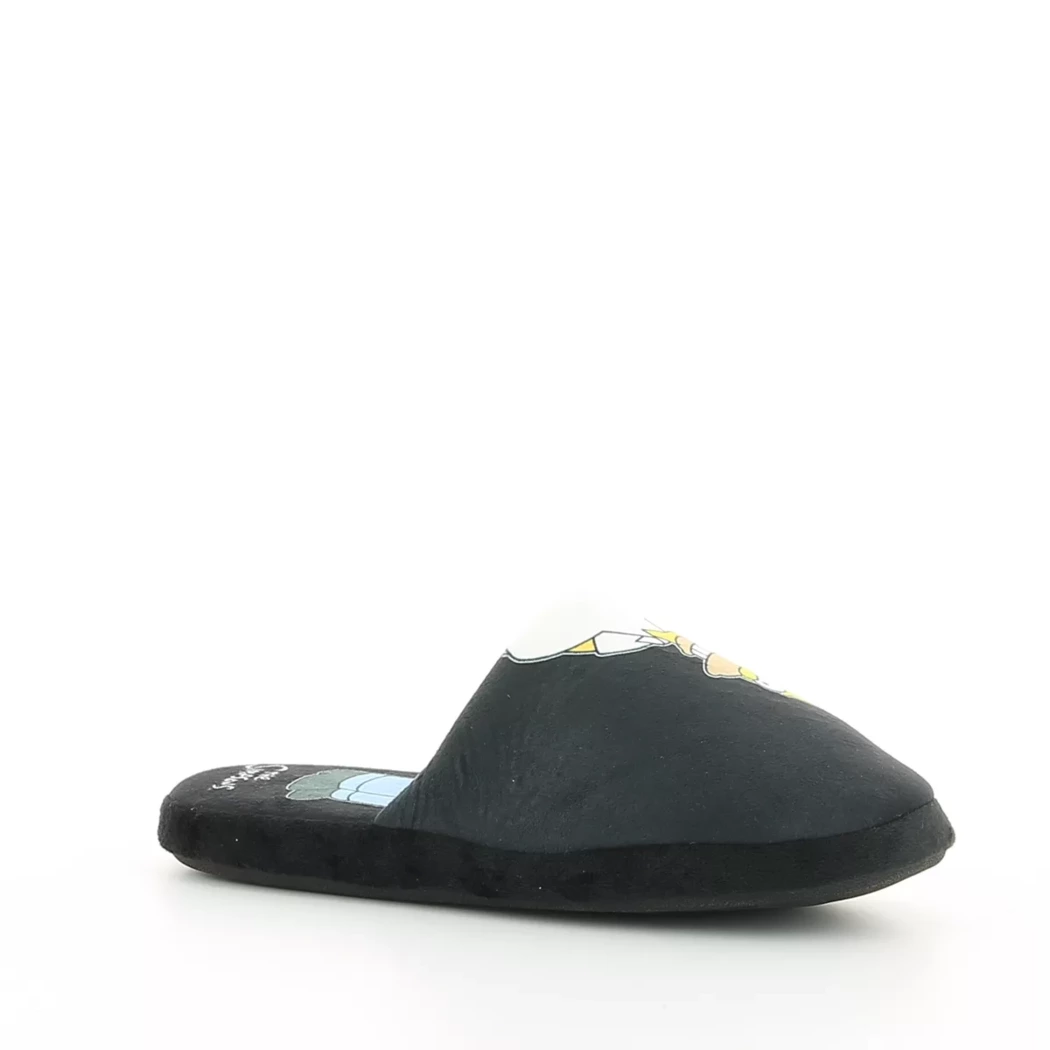 Image (1) de la chaussures Simpsons - Pantoufles et Chaussons Noir en Textile